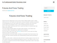 Tablet Screenshot of futuresandforextrading.com